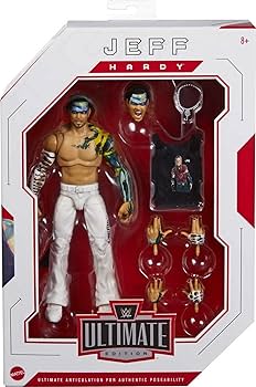Amazon.co.jp: Mattel WWE アルティメットエディション ジェフ