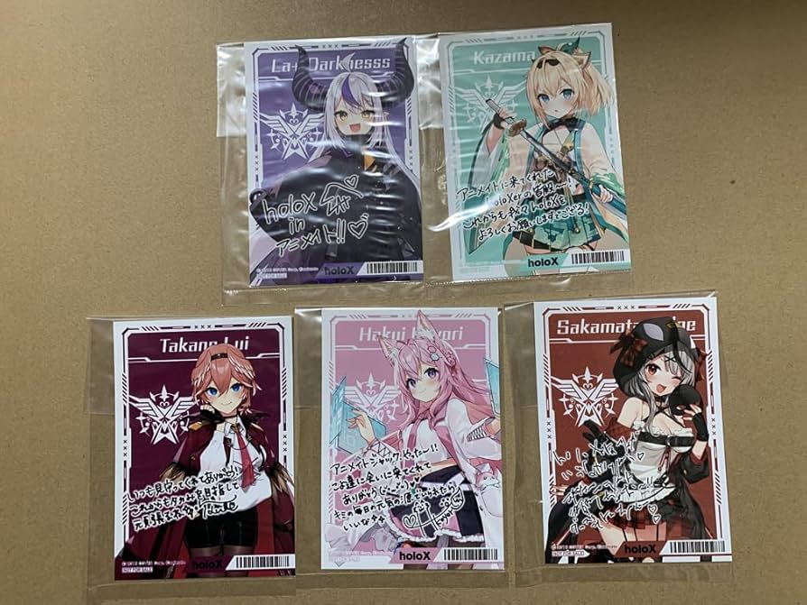 Amazon.co.jp: ホロライブ ホロライブ メッセージ入りブロマイド 全5種