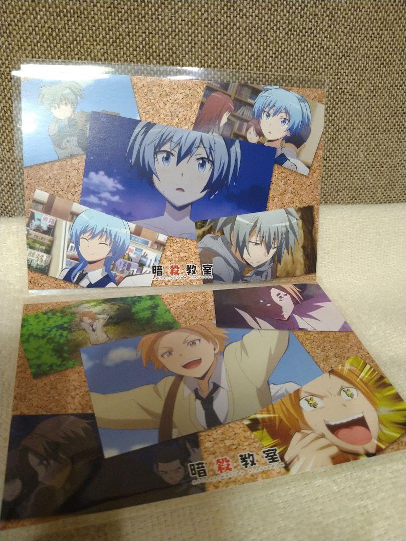 Amazon.co.jp: 暗殺教室 卒業証書カード アニメイト2枚セット潮田渚