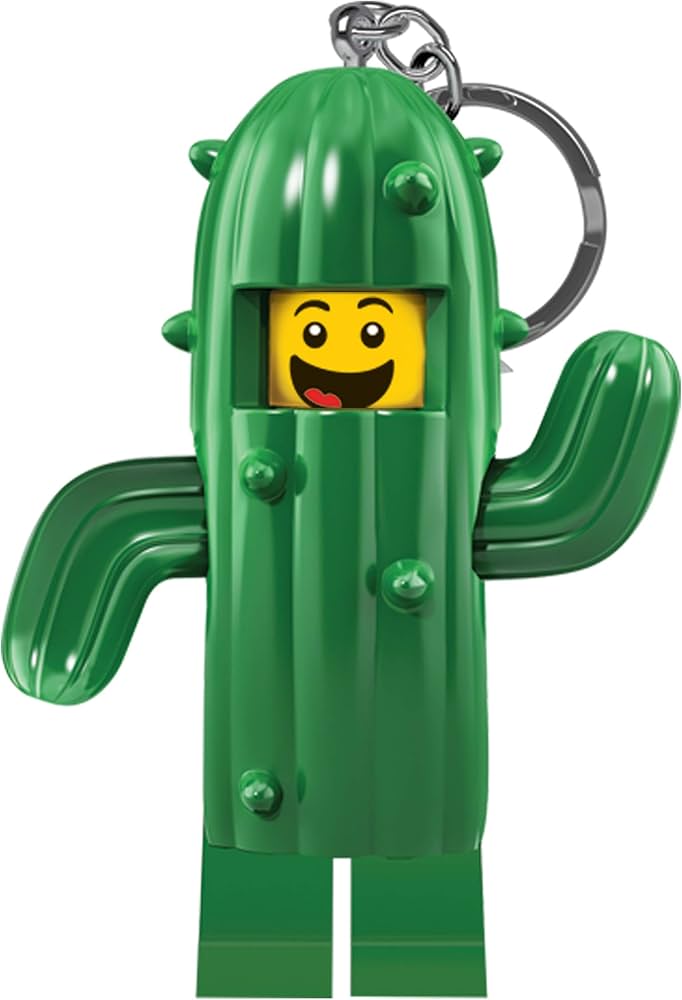 Amazon.com: LEGO Minifigures Keychain Light - Cactus Boy (KE157H