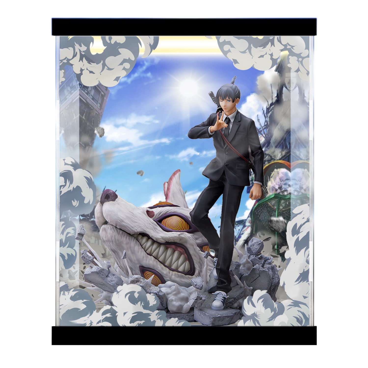 Amazon.co.jp: 専用 フィギュアケース チェンソーマン 早川アキ 1/7