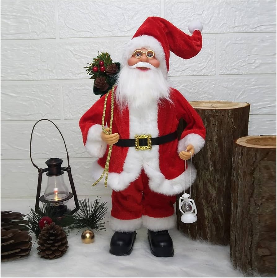 Amazon.co.jp: サンタクロース 人形 置物 クリスマス サンタクロース