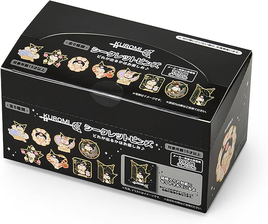 Amazon.co.jp: サンリオ(SANRIO) シークレットピンズ（KUROMI's