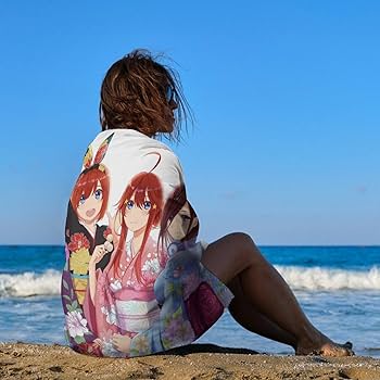 Amazon｜五等分の花嫁バスタオル 超吸収性フェイスタオル上品防臭