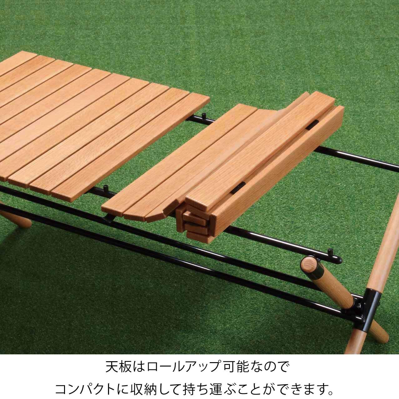 Amazon.co.jp: ハングアウト ポール ローテーブル 90x45cm 収納ケース