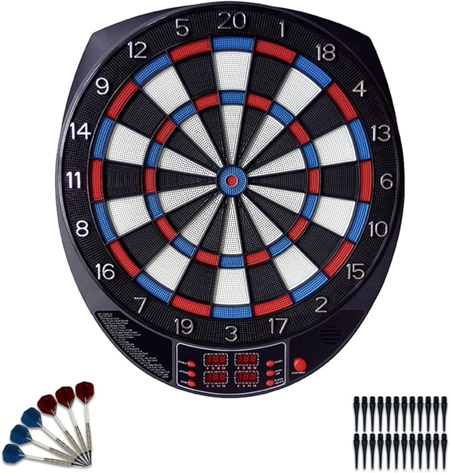 Amazon.co.jp: 電子ダーツボード、電子ダーツマシン 4 LCD スコア表示