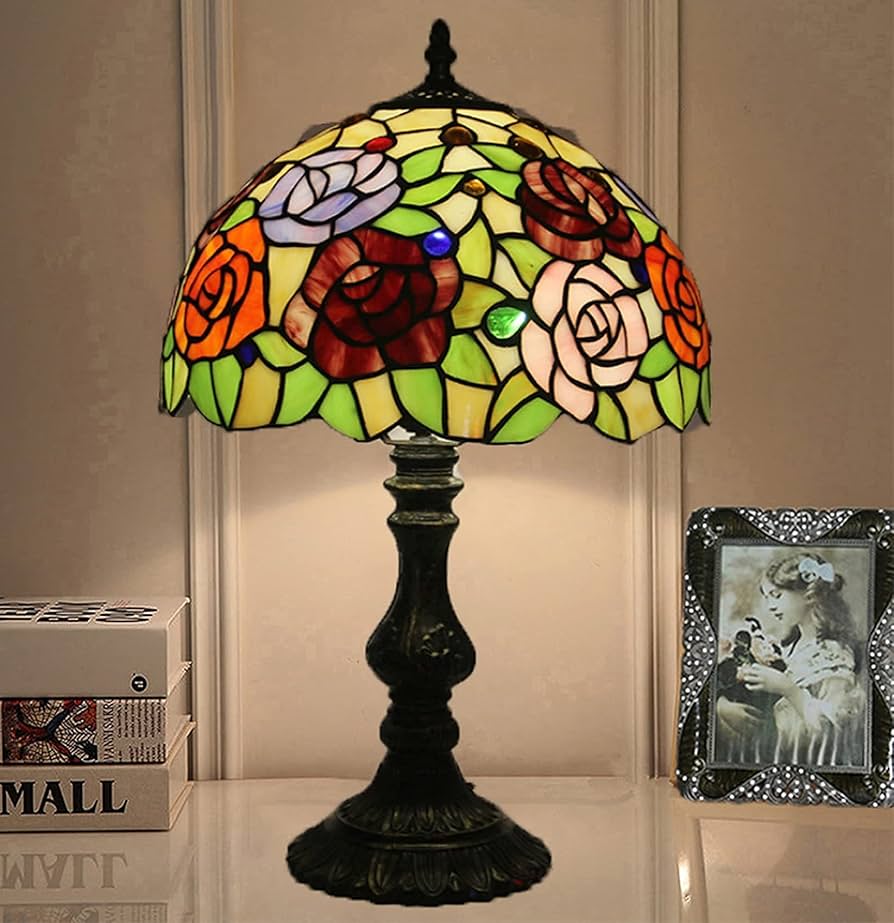 Amazon.co.jp : ティファニーランプ、ティファニー スタイル テーブル