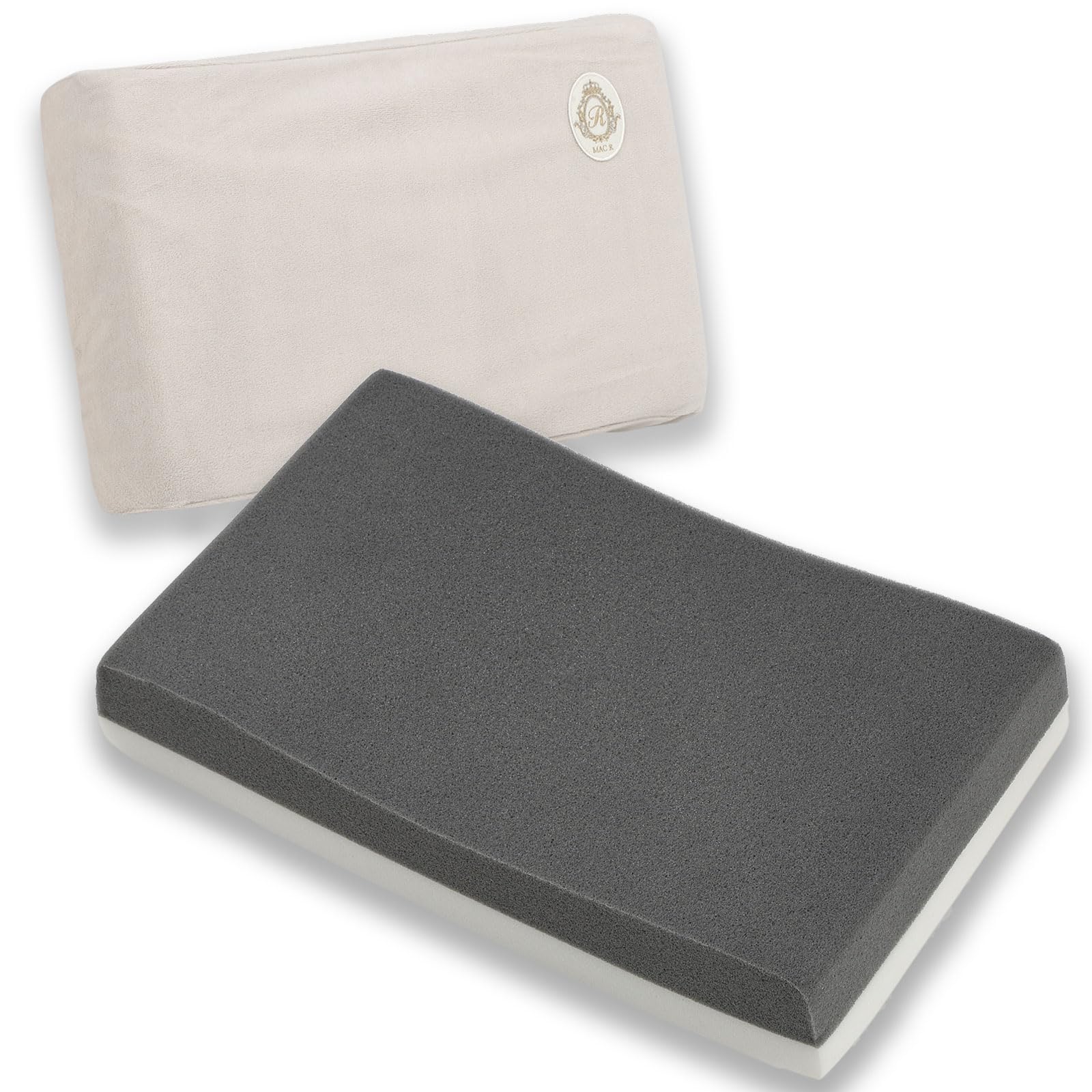 Amazon｜MACR 枕 カバー付 ウレタン機能性 まくら 低反発 高反発 首の