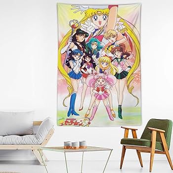 Amazon.co.jp: 美少女戦士セーラームーン (62) タペストリー ポスター