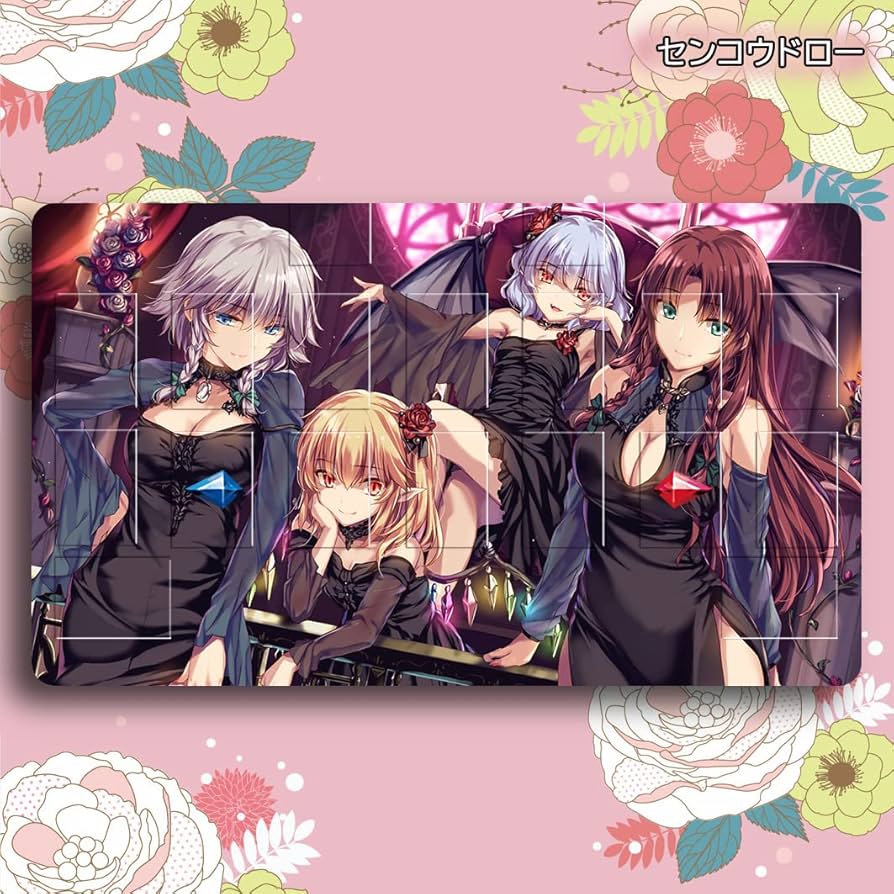 Amazon | センコウドロー カードゲームプレイマット プレイマット 東方