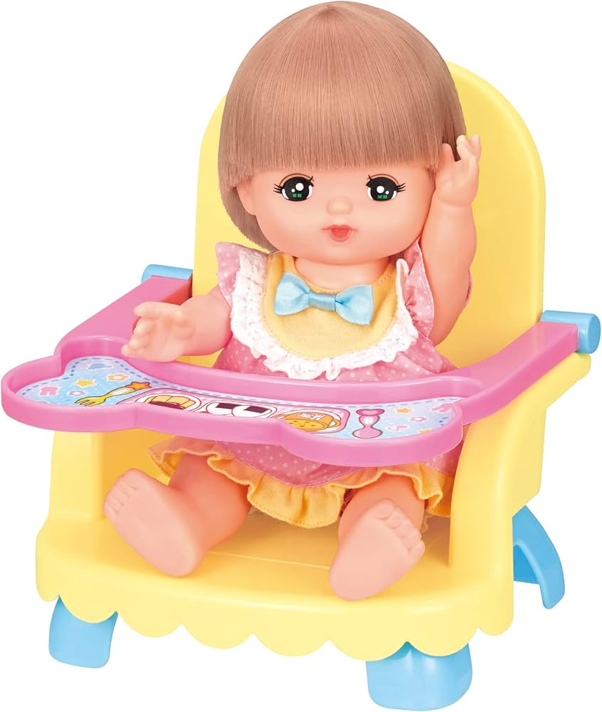 Amazon | メルちゃん おせわパーツ くまさんベビーチェア 1851582