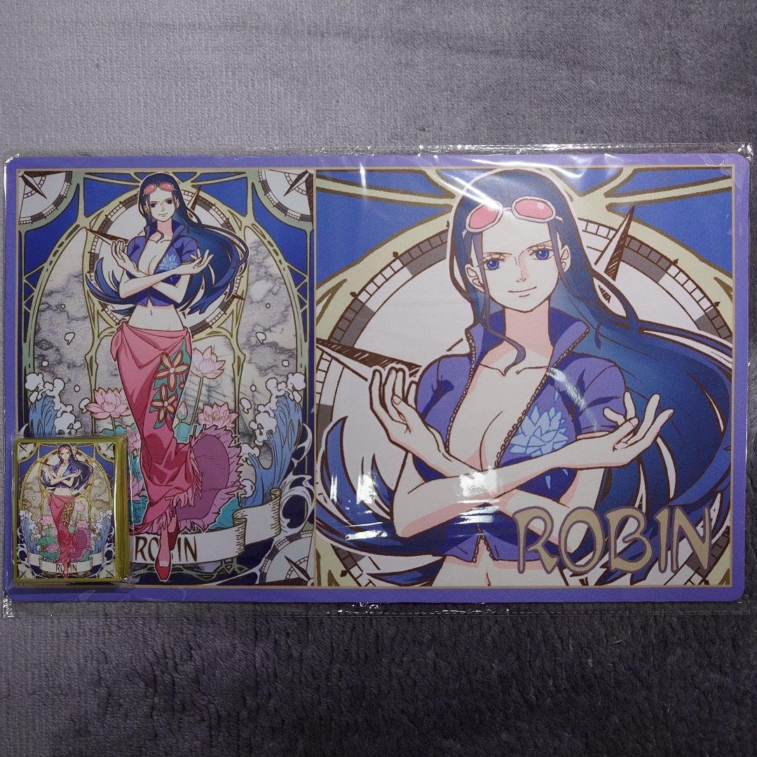 超希少・未開封】ワンピースカード 公式 ニコ・ロビン プレイマット
