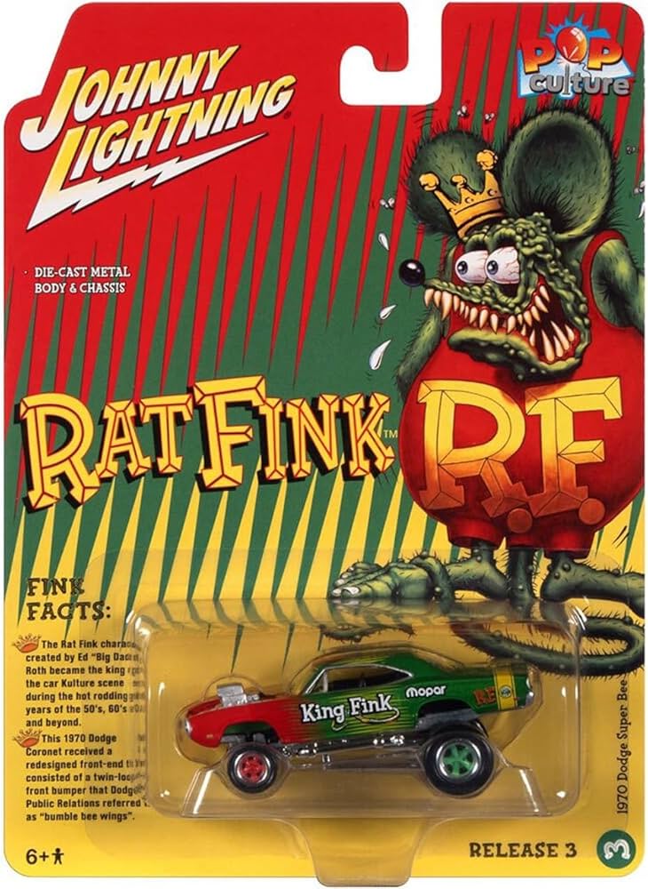 Amazon.com: Johnny Lightning JLPC008 Pop Culture 1970 Dodge Super