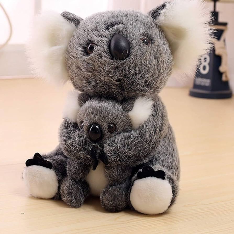 Amazon｜コアラぬいぐるみ 置物 グッズ ふわふわ抱き枕 キュート