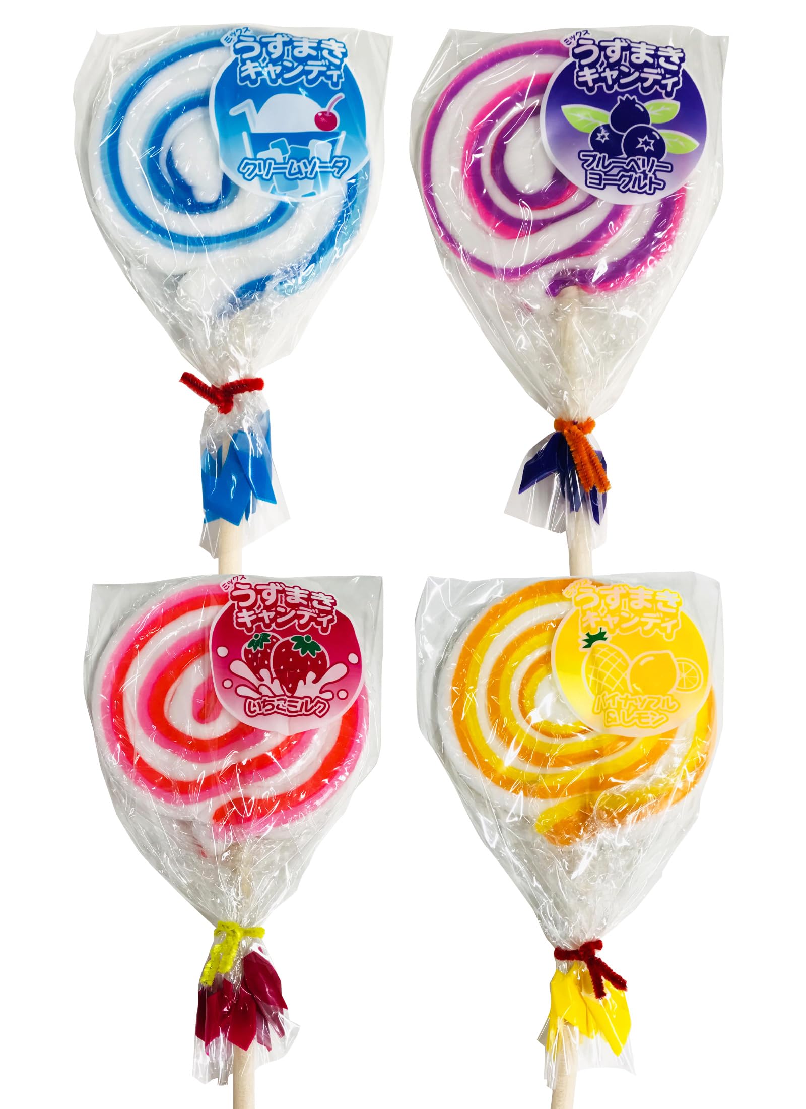 Amazon.co.jp: 三州総本舗 うずまきキャンディー 駄菓子 大きい