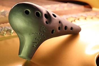 Amazon | カンターレオカリーナ GRシリーズ4C管 黒陶 | オカリナ