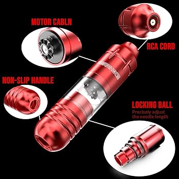 Amazon | ワームホール タトゥーキット タトゥーガンキット タトゥー