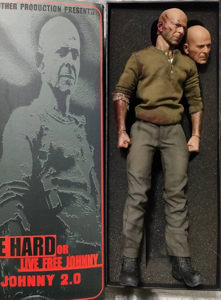 Amazon.co.jp: 1/6 ブルース・ウィリス アクションフィギュア ダイ