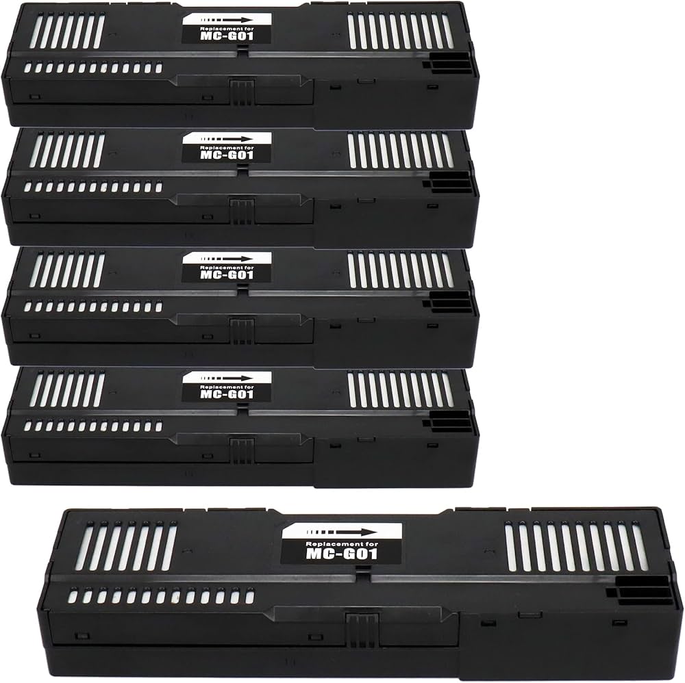 Amazon.co.jp: キヤノン用 MC-G01 互換 メンテナンスカートリッジ 5個
