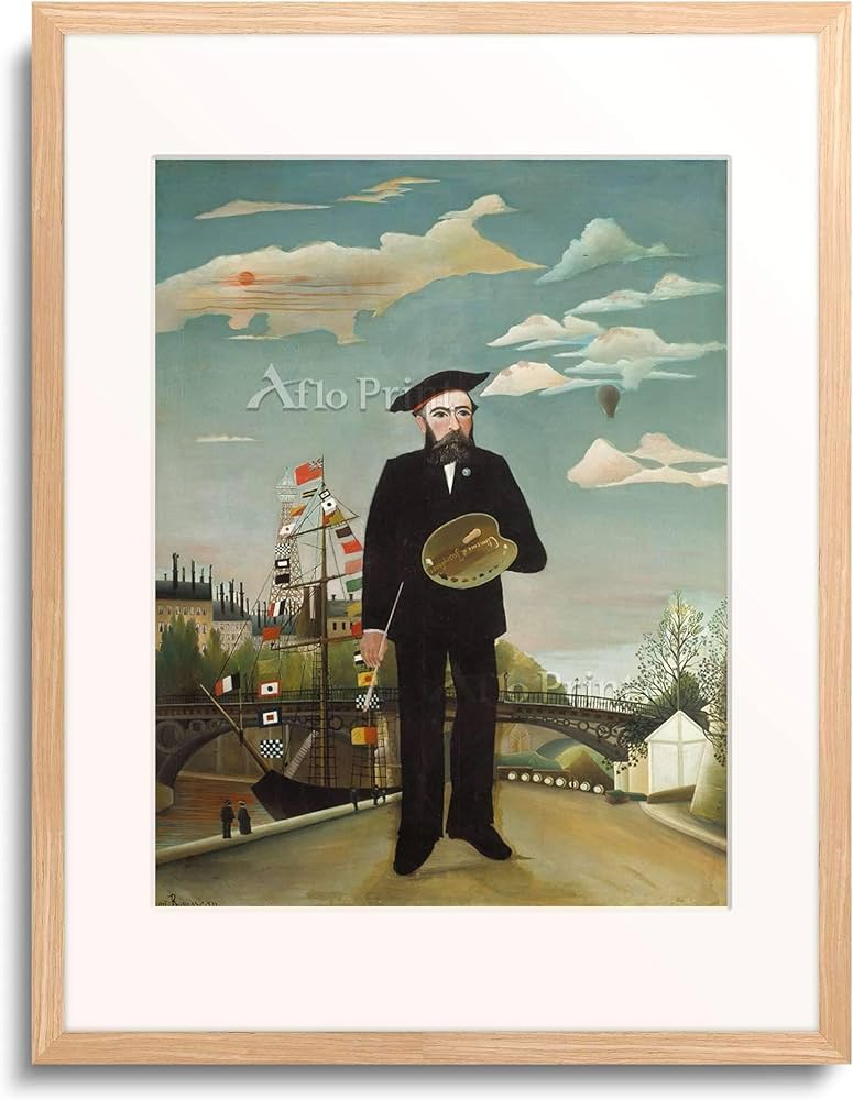 Amazon.co.jp: アンリ・ルソー Henri Julien Félix Rousseau 「風景の