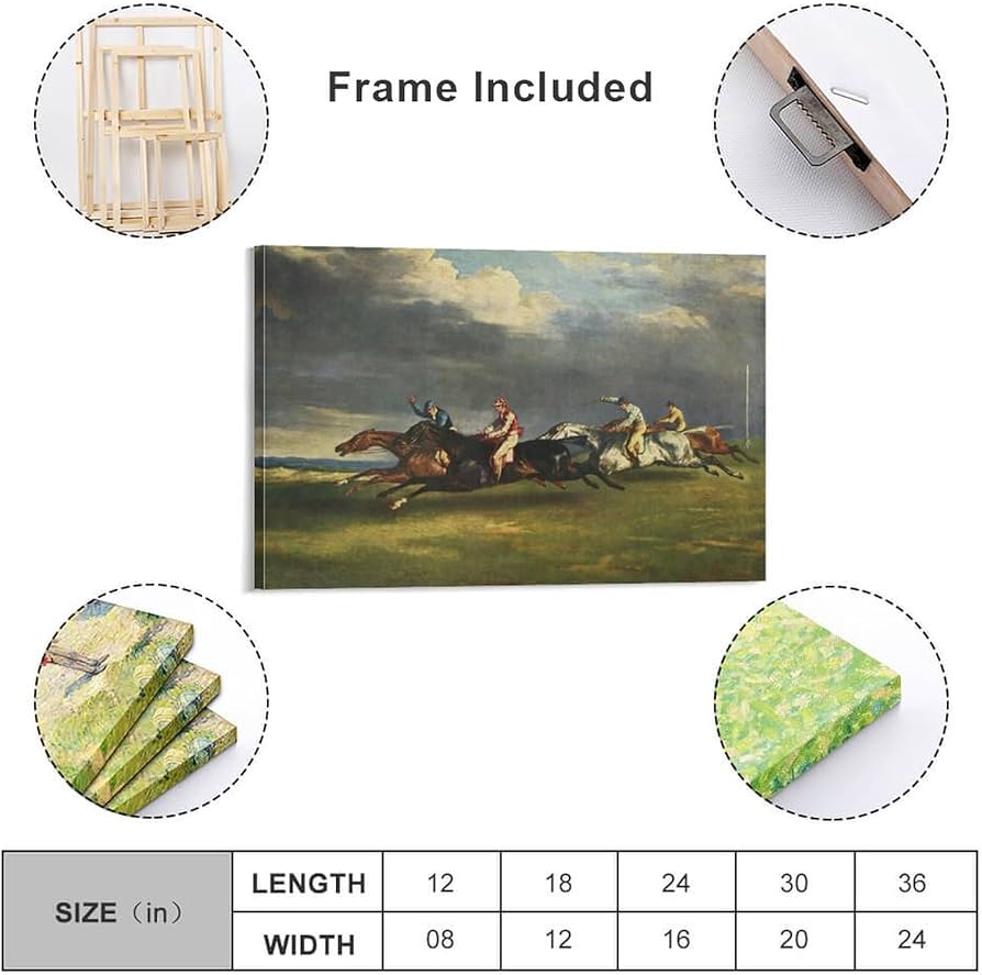 Amazon.co.jp: 絵画家ポスターロマン派の画家テオドールジェリコー