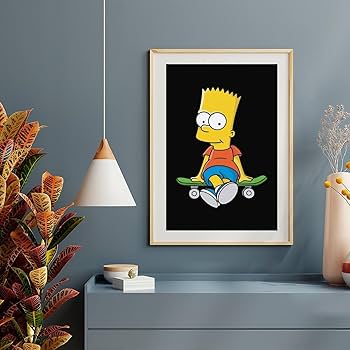 Amazon.co.jp: シンプソンズ ポスター 絵画 インテリア 壁紙用 壁紙