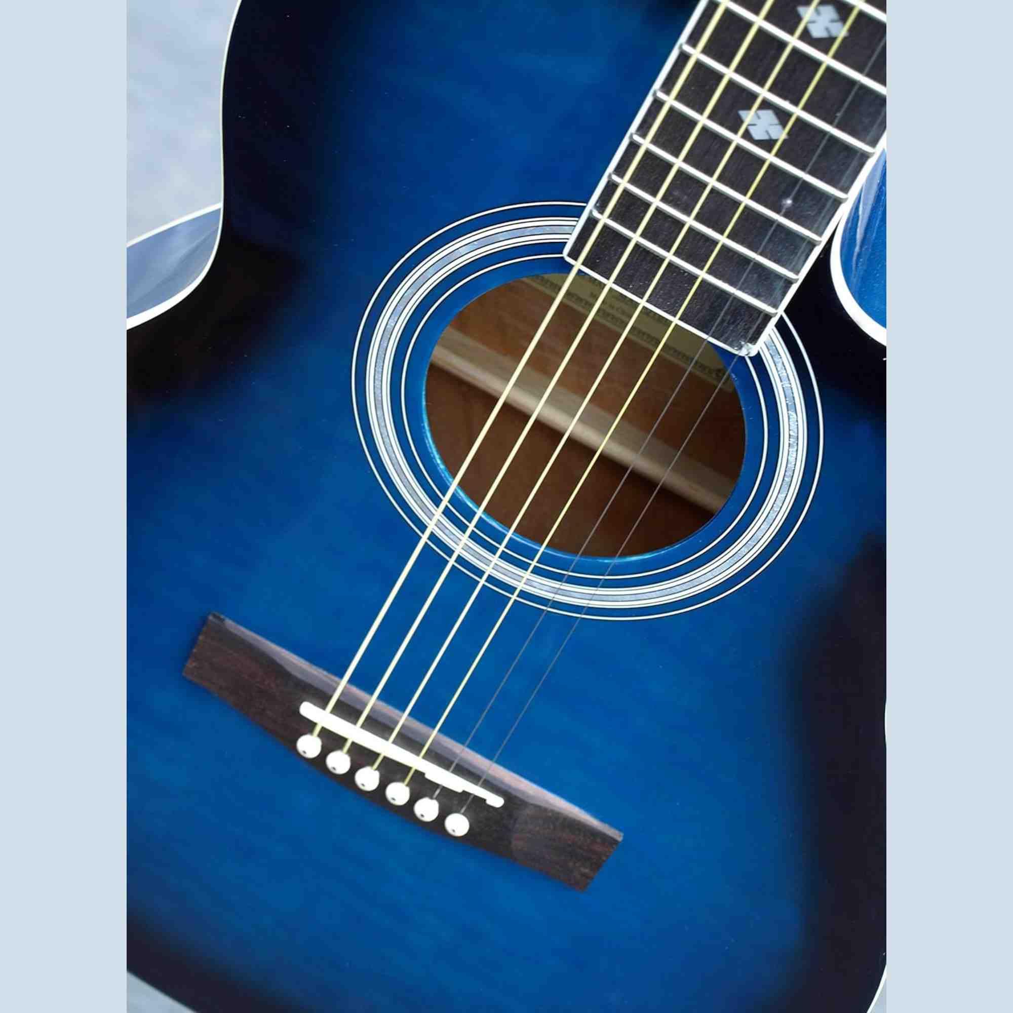 Amazon | INDIANA Madison MAD-QTBL エレアコ - Blue Sunburst