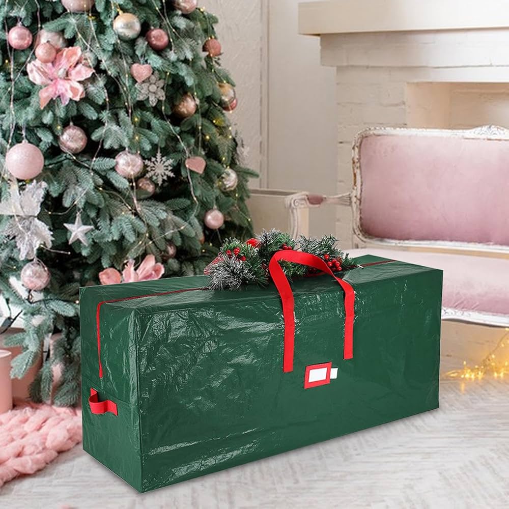 Amazon.co.jp: クリスマスツリー収納、オーナメント収納ボックスラージ