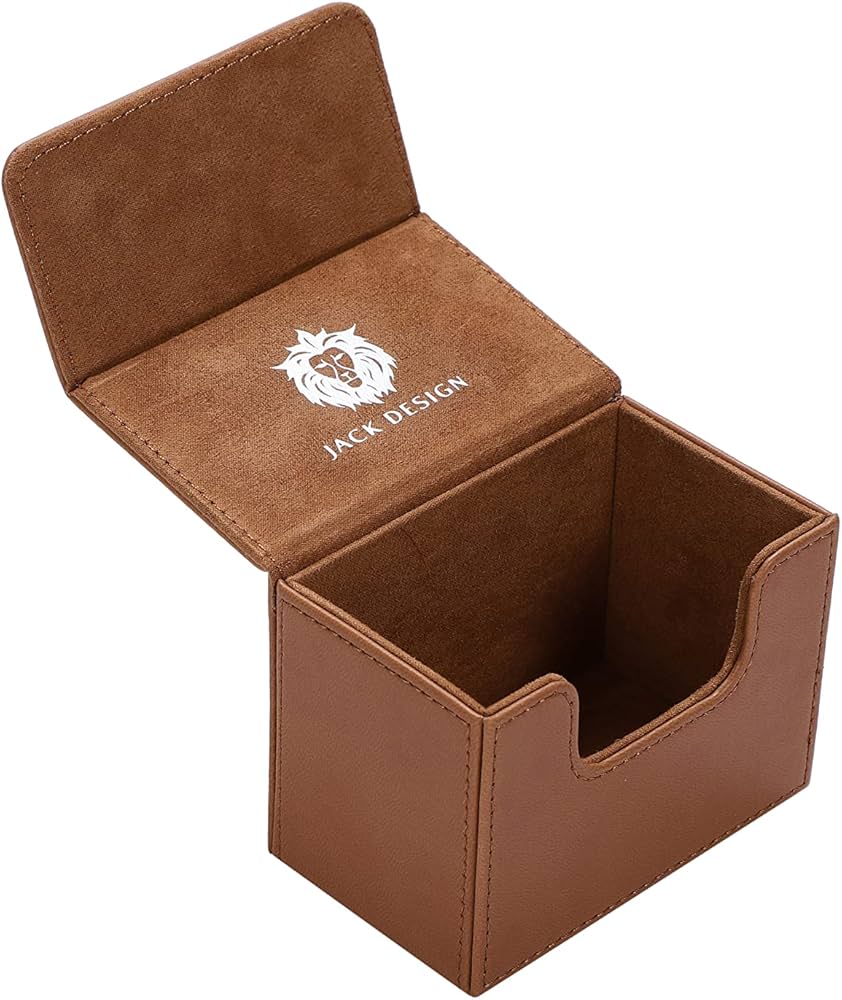 Amazon.co.jp: JACK DESIGN デッキケース (ブラウン) トレカケース