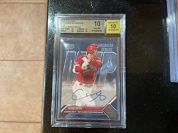 Amazon.com: 2023 Topps Now SHOHEI OHTANI BGS 10 MVP Auto Uni # 17