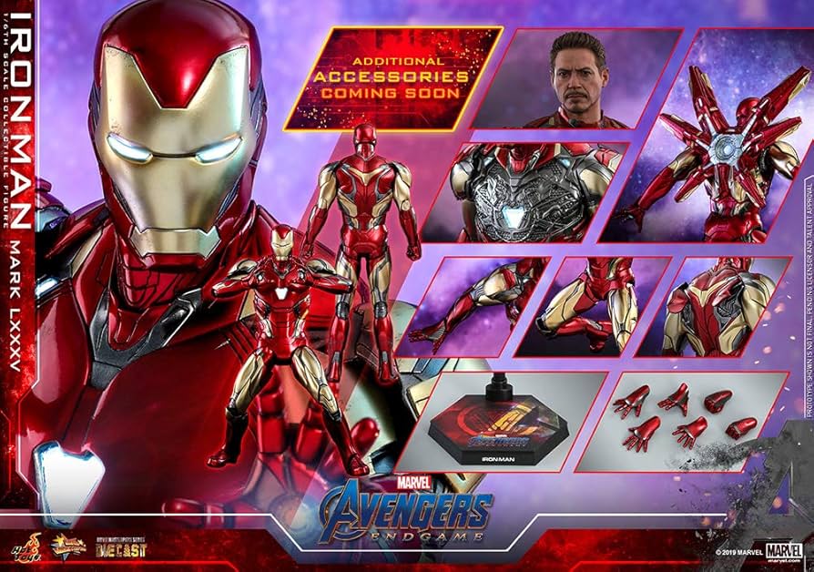 Amazon.com: Hot Toys Marvel: Avengers Endgame - Iron Man Mark