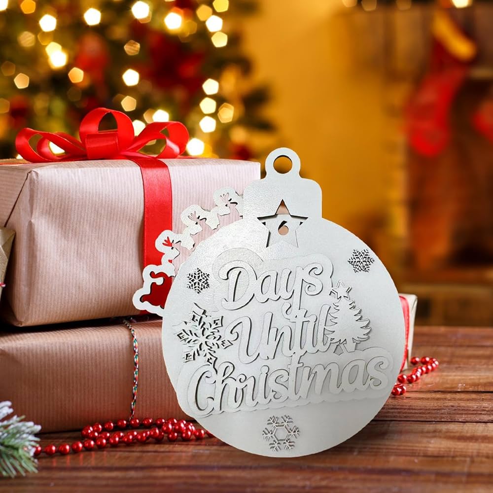 Amazon.co.jp: 木製クリスマスカウントダウンカレンダー、クリスマス