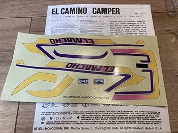 Amazon.co.jp: MONOGRAM EL Camino Camper 1/24 El Camino Camper