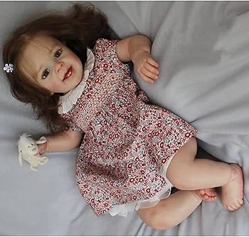Amazon.co.jp: CLXFDJ 60CMリボーン赤ちゃん女の子人形リアル幼児