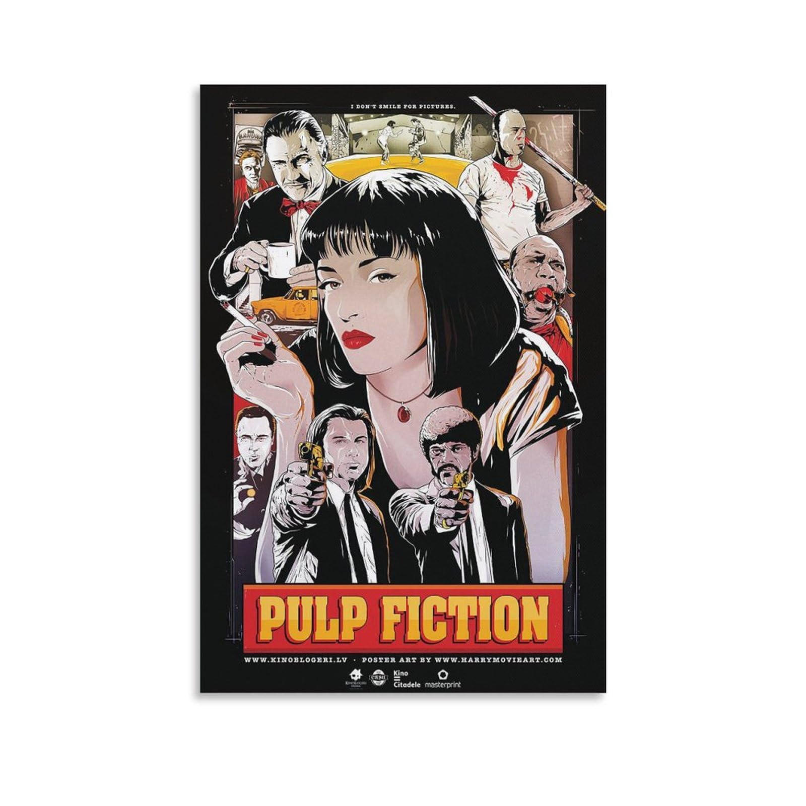Amazon.co.jp: Pulp Fiction パルプ・フィクション 1994映画ポスター