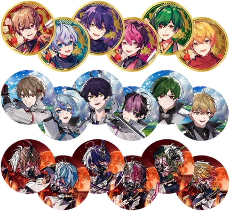 Amazon.co.jp: シクフォニ ランダム缶バッジ 第5弾 100個 HRNF : おもちゃ