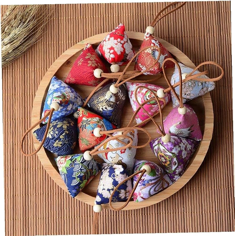 Amazon.co.jp: 香り袋 蚊よけ ワームウッドサシェ 米団子形 布製