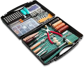 Amazon.co.jp: RMTIME レザークラフト 273点工具セット レザーツール