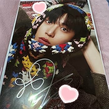 Amazon.co.jp: ボイネク BOYNEXTDOOR テサン 直筆サイン色紙 : ホビー