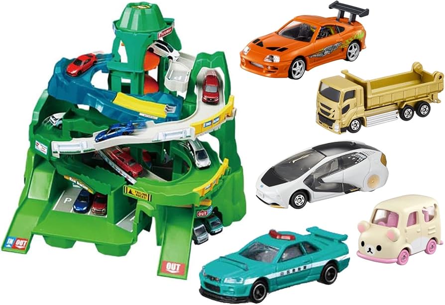 Amazon.co.jp: 【トミカ付セット(4台+初回特典1台)】トミカ 2つの