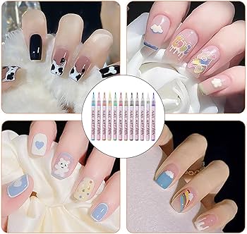 Amazon.co.jp: ネイル アート ペン セット, ネイル アート ペン