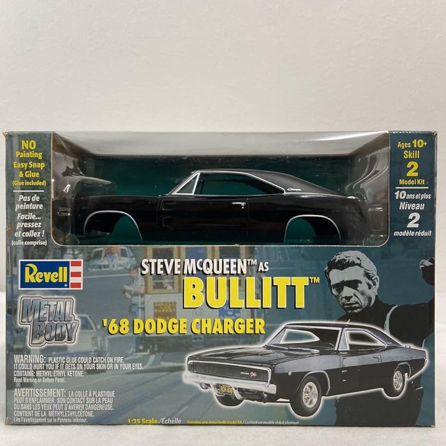 レベル製映画『ブリット』劇中車ダッジ・チャレンジャーダイキャスト