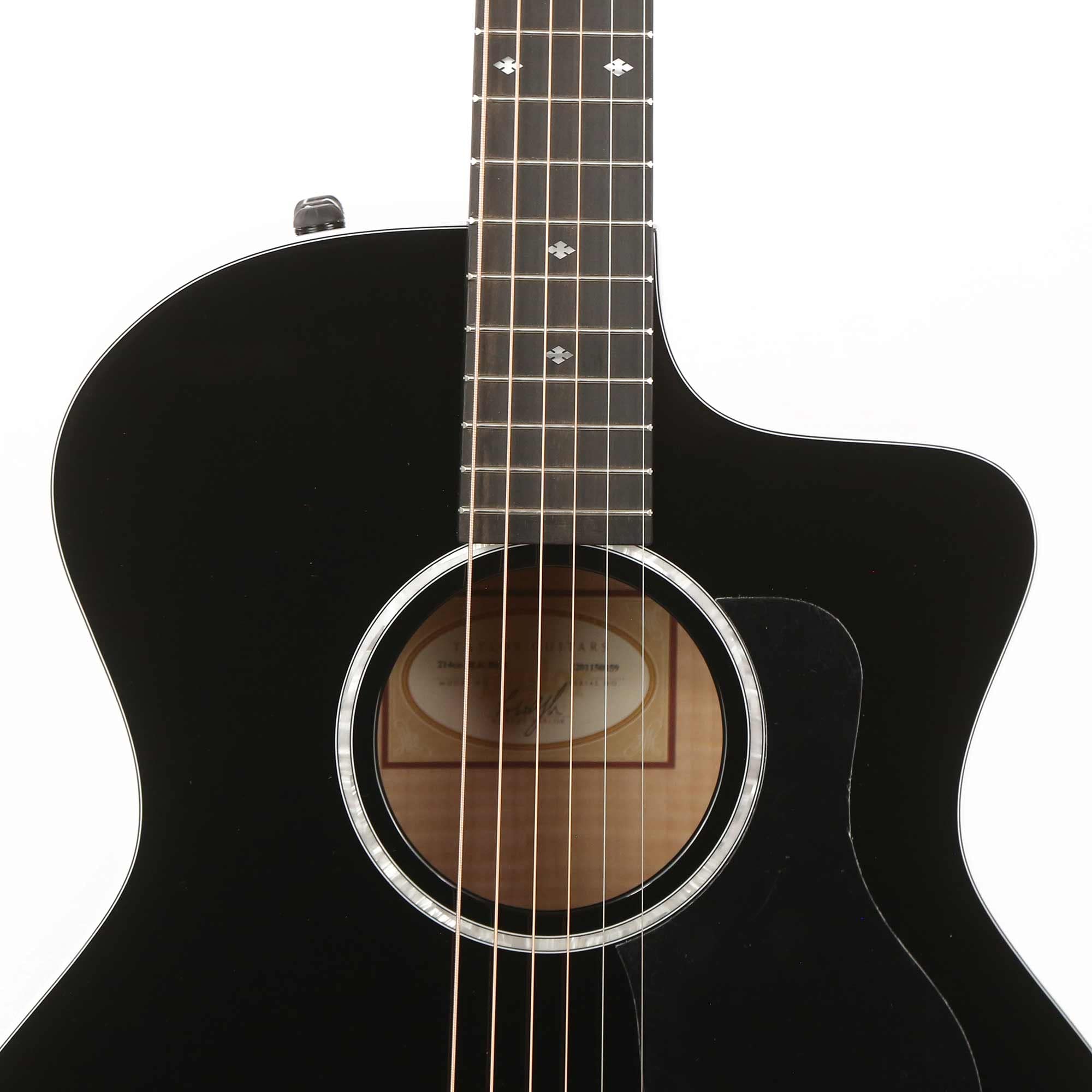 Amazon | Taylor 214ce-BLK デラックスグランドオーディトリウムシトカ