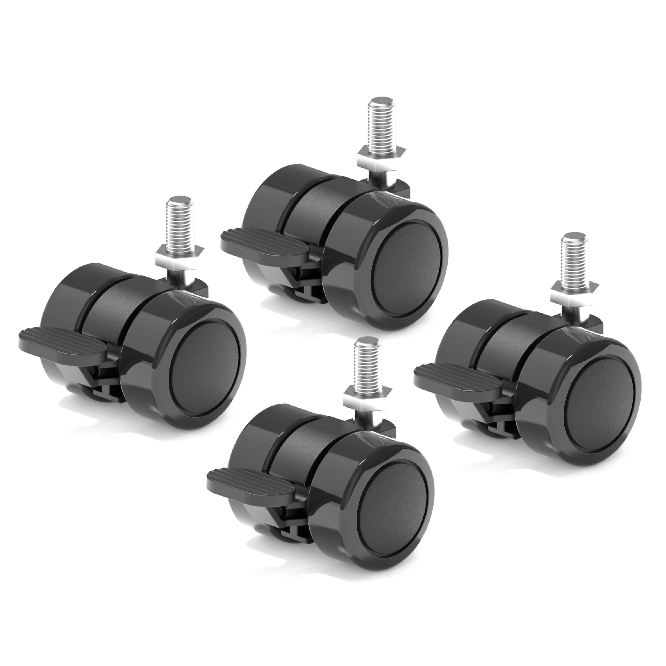 Amazon.co.jp: MOTTI 台湾製 M8キャスター（耐荷重65KG/個、ストッパー