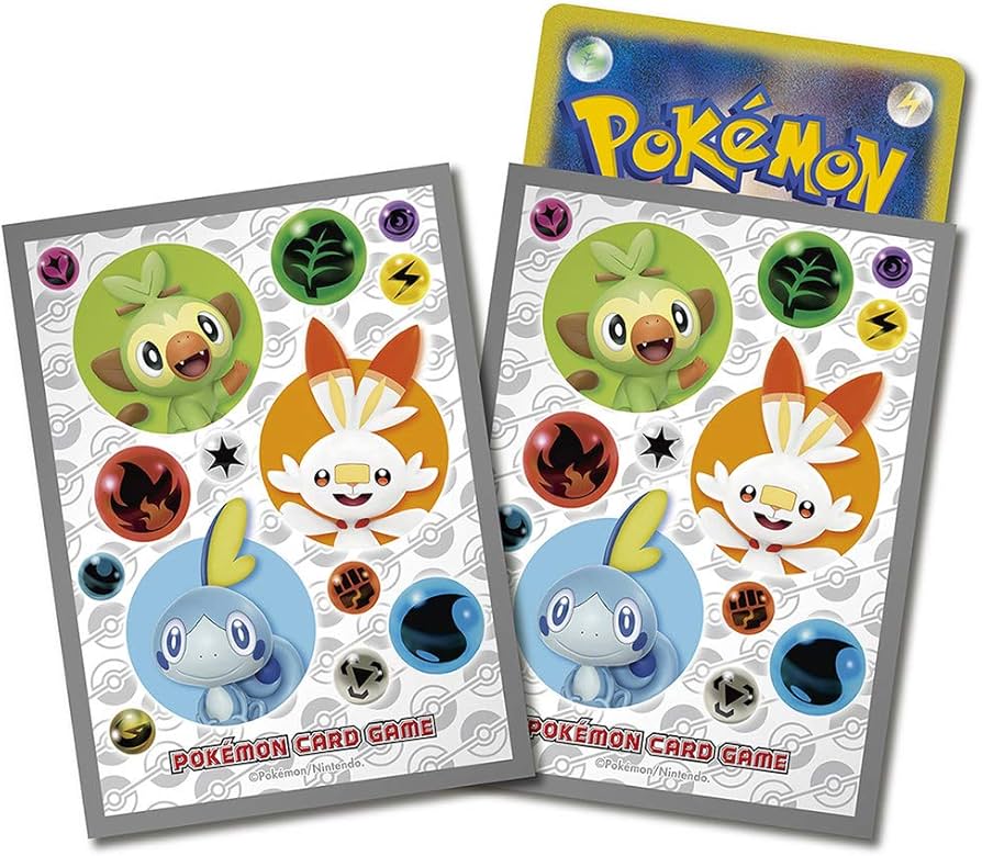 Amazon | ポケモンカードゲーム デッキシールド サルノリ・ヒバニー