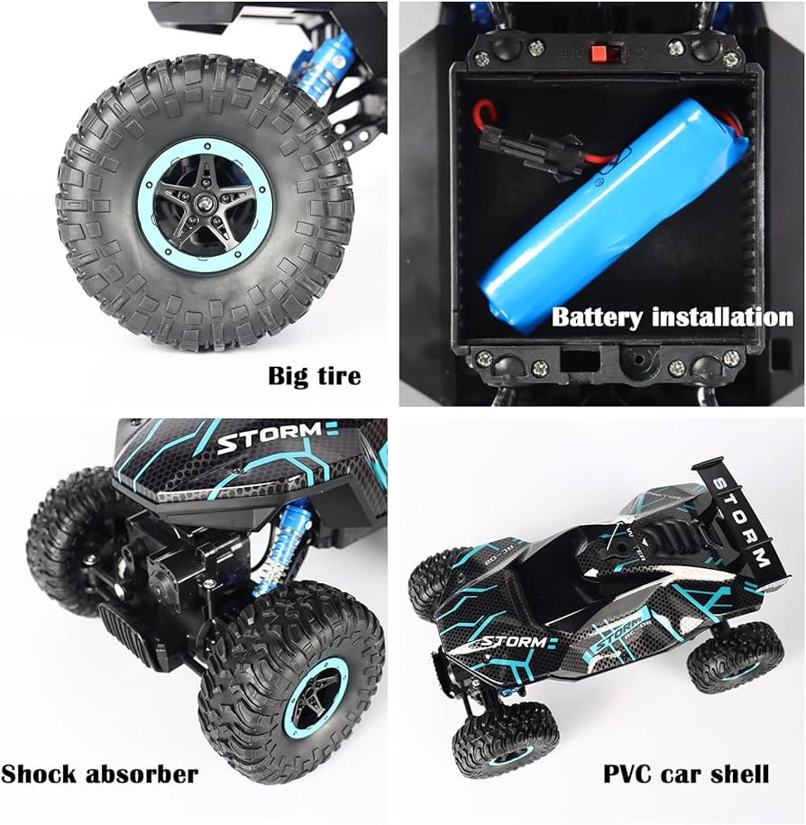 Amazon.co.jp: 億騰 ラジコンカー 4WD 2.4GHz RCカー 1/12 四輪駆動