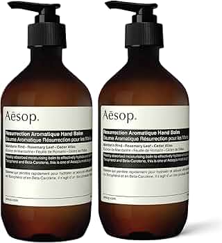 Amazon.com : Aesop Resurrection Aromatique Hand Balm | Rich