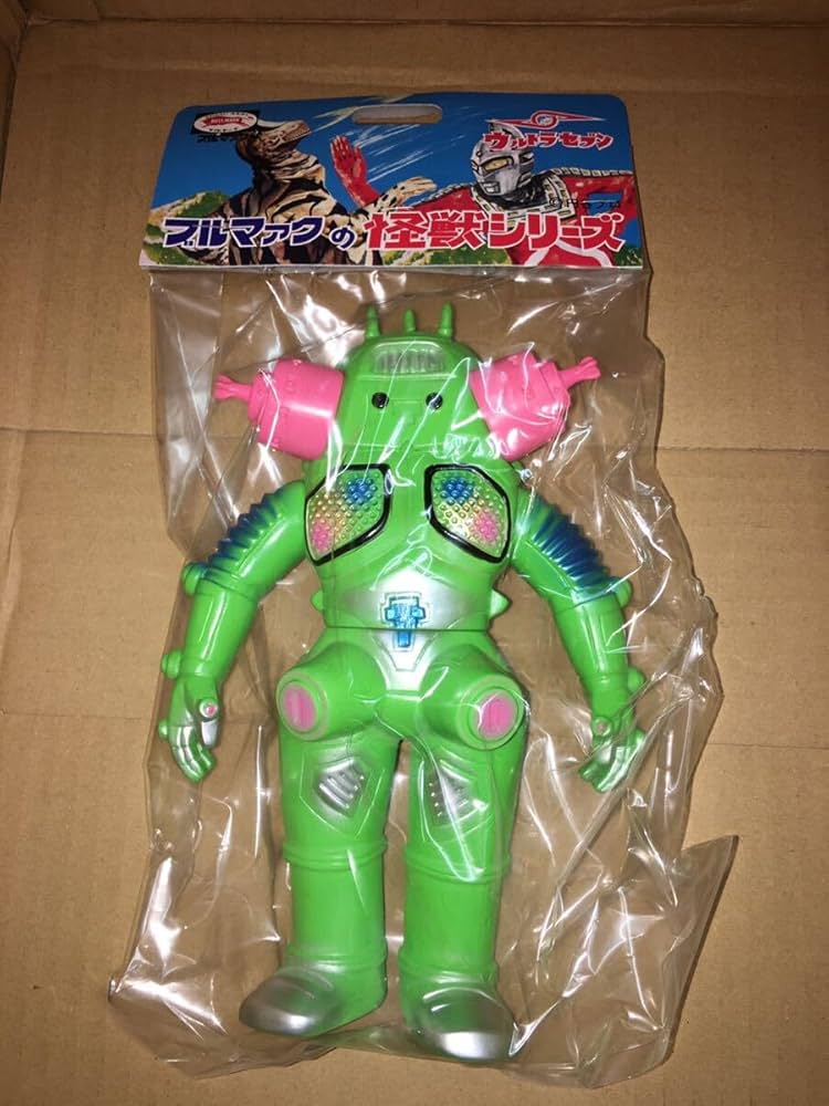 Amazon.co.jp: BULLMARK ブルマァク ソフビ キングジョー グリーン