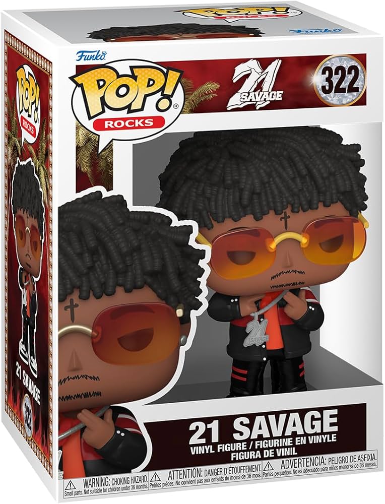 Amazon.co.jp: Funko POP!Rocks:21 Savage - コレクション用ビニール