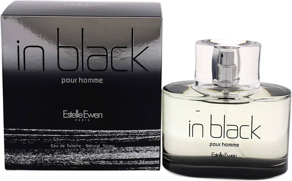 Amazon.com : Estelle Ewen In Black Eau de Toilette Spray for Men